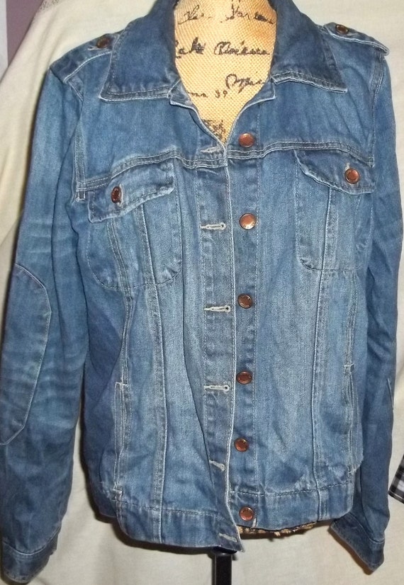 Vintage, Route 66 denim jacket, size  X Large, dis