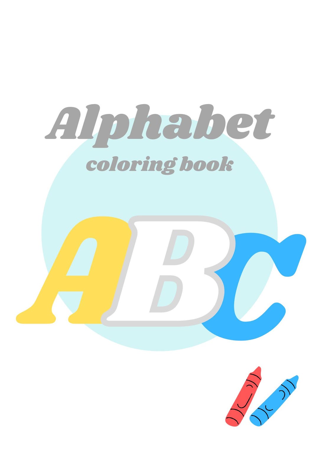Alphabet Coloring Book | 26 Printable Pages | ABC Coloring Activity for ...