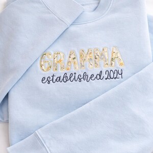 Custom Appliqué Name Sweatshirt with Script | Personalized Full Name Crewneck