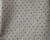 Andover Fabrics Kathy Hall 2015 Pattern 8147 Cream fabric with Brown squares and lines Shirting fabric Cream quilting fabric One Yard