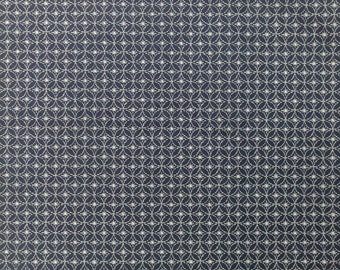 Japanese fabrics / Dots in Column / Suntone fabric / Indigo fabric / Blue fabric