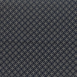 Tissus japonais indigo / Tissus en coton Cosmo Japan / Fat Quarters / Tissus bleu foncé image 4