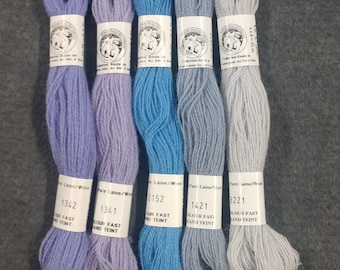 Wool French Floss / Wool Floss / Embroidery Floss / Embroidery Thread / Cross Stitch thread / Visible Mending / Mending thread