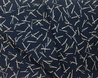 Japanese fabric / Asian fabric / Sashiko fabric / Sevenberry fabric / Indigo fabric