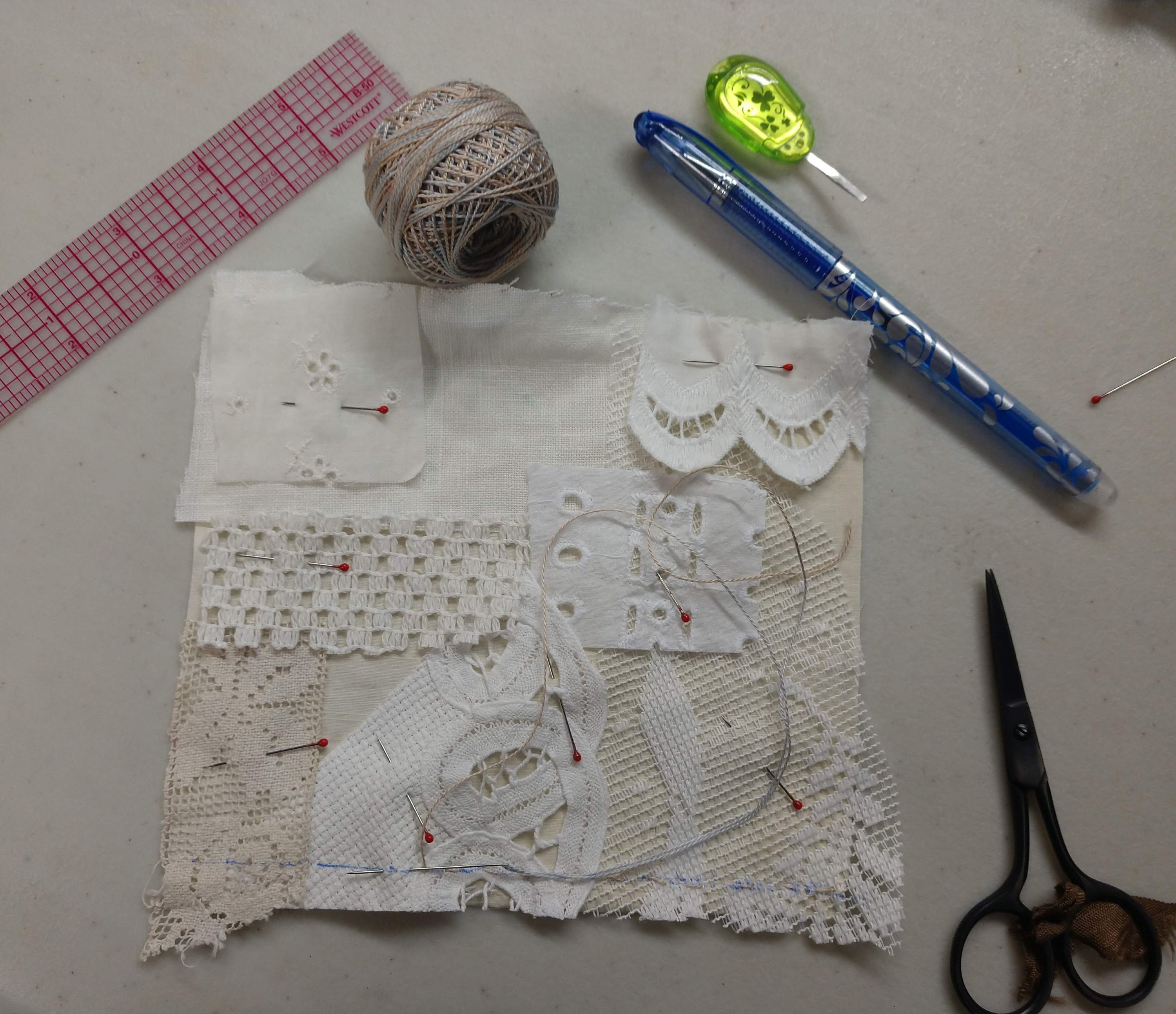 Slow Stitch kit/Beginner Slow Stitch project/Sashiko Etsy