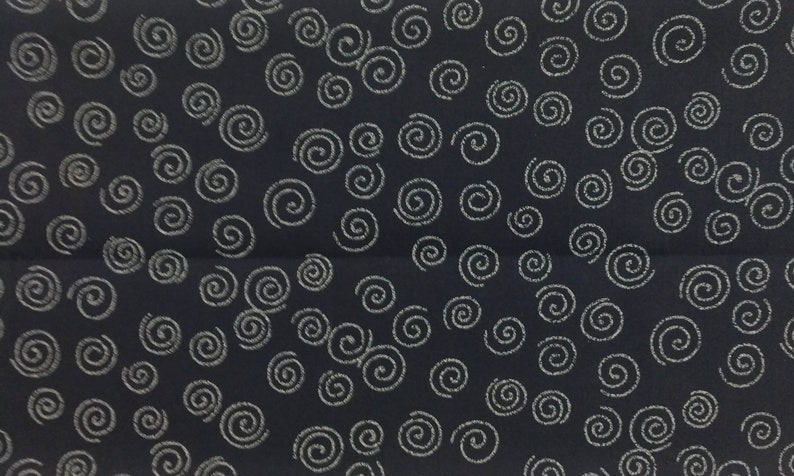Indigo Japanese fabrics / Cosmo Japan cotton fabrics / Fat Quarters / dark blue fabrics image 6