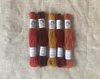 French Merino Wool Floss: Fine D'Aubusson Embroidery Thread