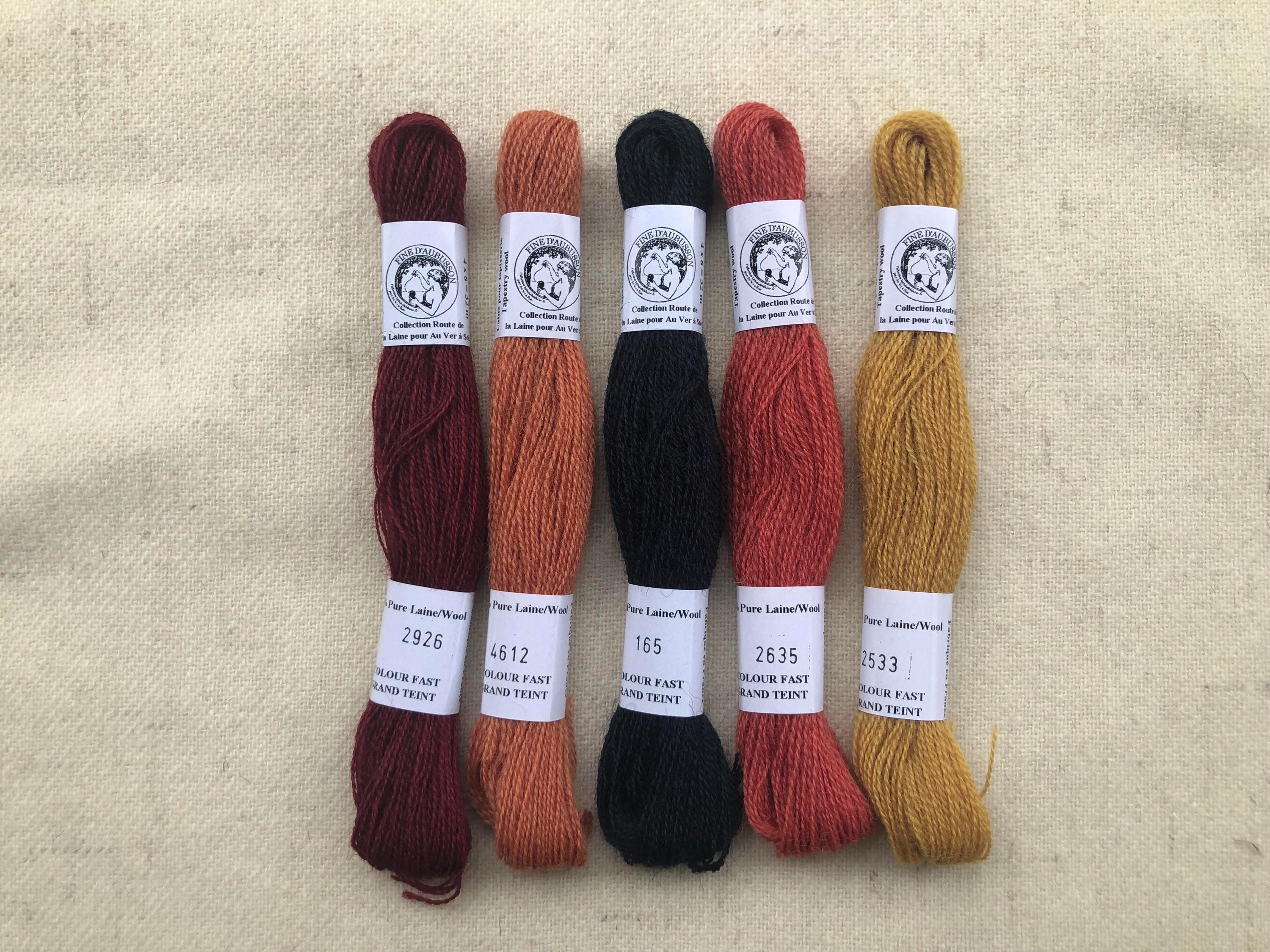 French Merino Wool Floss: Fall Embroidery Thread, Mending Yarn - Etsy