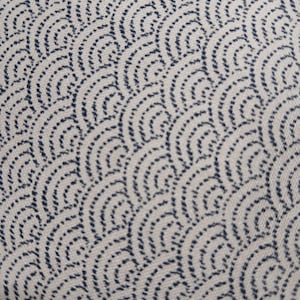 Japanese fabric / yardage / Suntone Japanese fabric / Seigaiha/Waves fabric / Blue fabrics