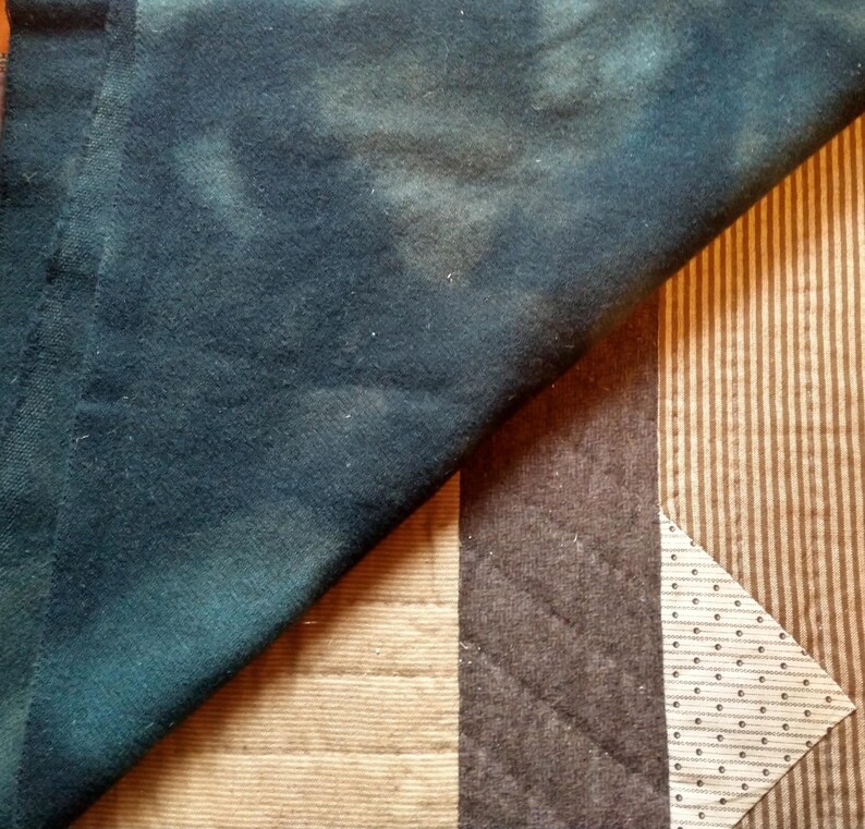 Felted Wool / Dark Forest Green Wool / Rug Hooking Wool/ Penny Etsy