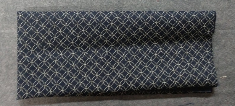 Indigo Japanese fabrics / Cosmo Japan cotton fabrics / Fat Quarters / dark blue fabrics image 7