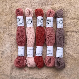 French Wool Floss / Wool Floss / Floss / Embroidery floss / Embroidery thread / darning thread / Mending thread / Applique thread