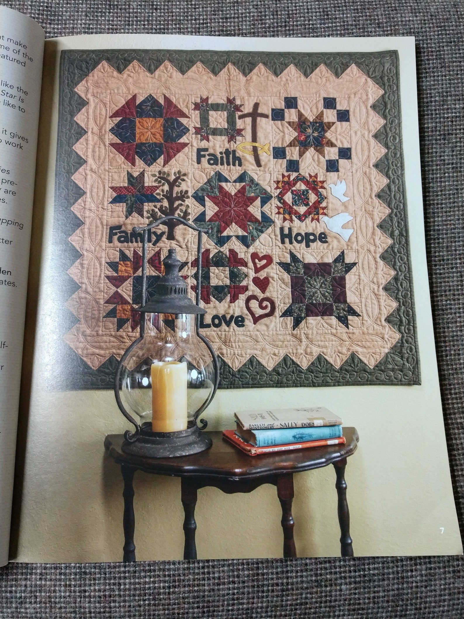 Yellow Creek Quilt Designs/simple Blessings in Patchwork/13 Etsy