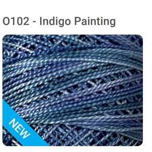 Valdani Pearl Cotton thread / Size 12 Valdani thread / #102 Valdani thread / Embroidery thread / Quilting thread / Applique thread / Crochet