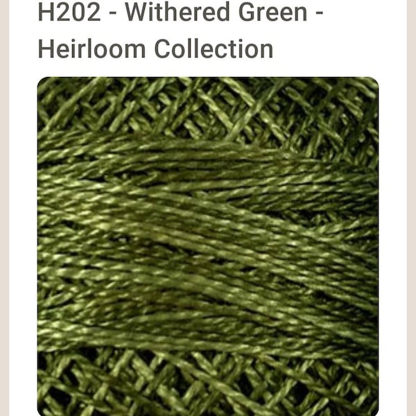 Perle Cotton Size 8 Etsy