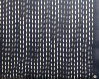 Japanese fabric / Shipou fabric / Indigo color fabric / Navy fabric / Dotted fabric