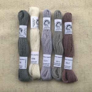 Wool French Floss / Wool Floss / Embroidery Floss / Embroidery thread / Cross Stitch thread / Visible Mending / Sashiko / Mending thread