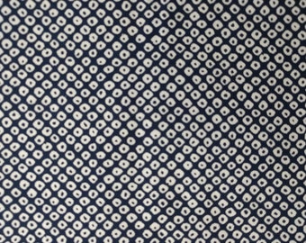 Japanese Fabric / Yardage / Kanoka Dot fabric / Suntone fabrics / Indigo fabrics