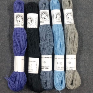 Wool French Floss / Wool Floss / Embroidery Floss / Embroidery wool thread /Wool thread / Visible Mending / Sashiko / Mending thread