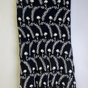 Vintage Adrianna Papell Boutique Abend Seide Perlen Bestickter Midi Rock 8 Bild 4