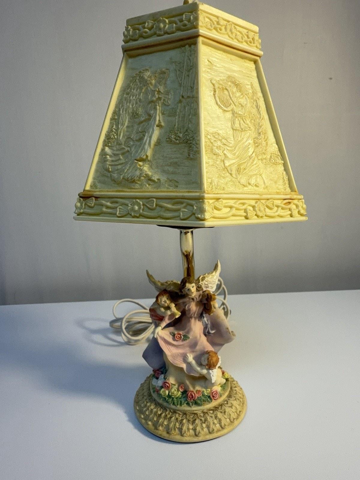 Vintage Angel Lamp - Etsy