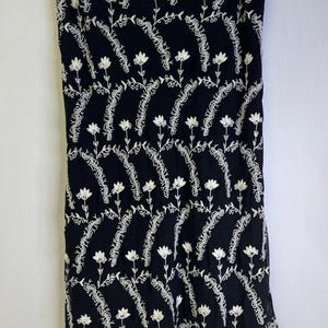 Vintage Adrianna Papell Boutique Abend Seide Perlen Bestickter Midi Rock 8 Bild 1