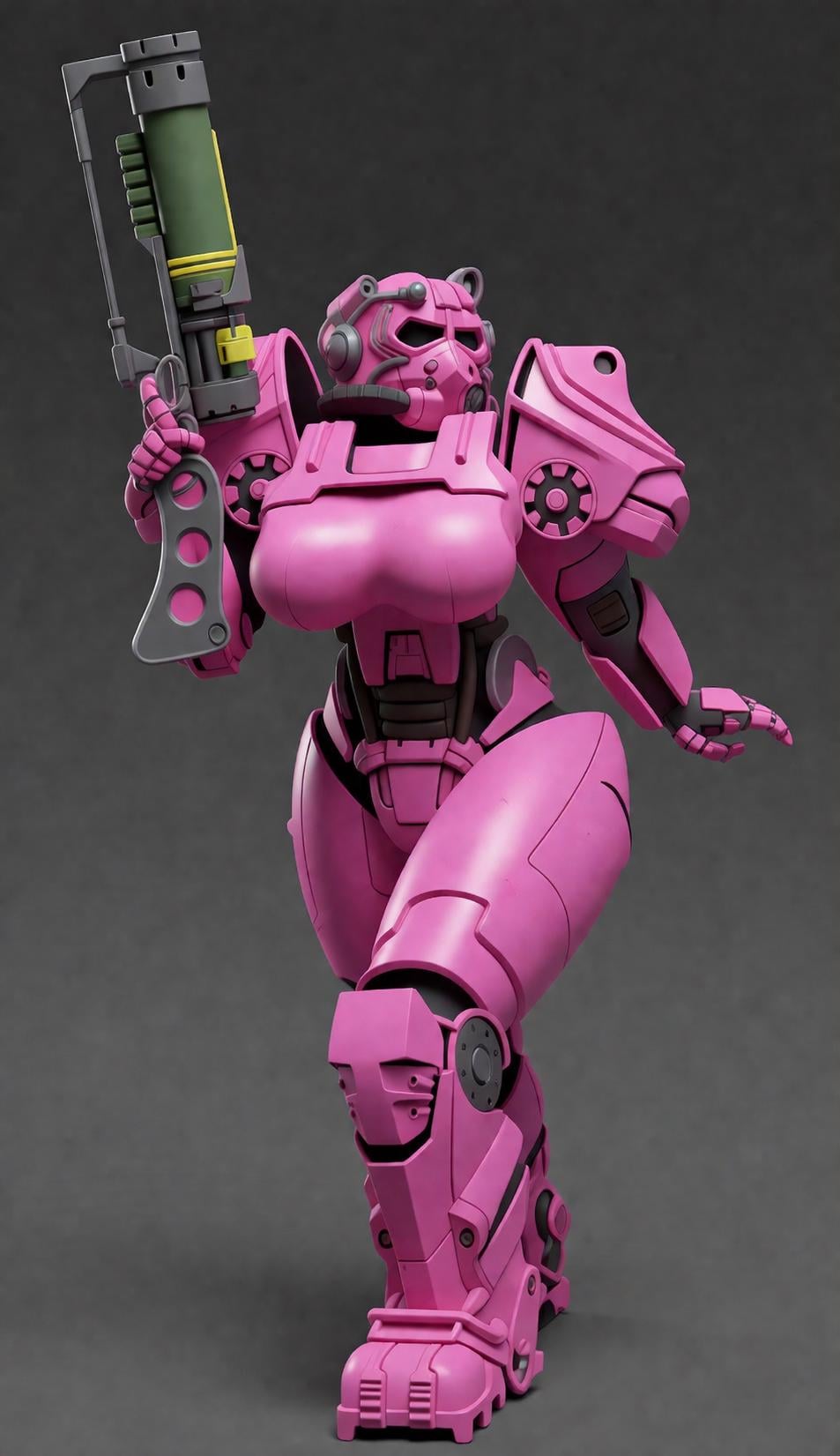 Fallout Assaultron Figure - Etsy