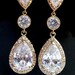 see more listings in the Bridal Earrings Crystal section