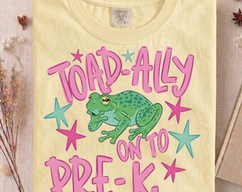 Chemise couleurs confort extra-scolaire, chemise crapaud allié du dernier jour, chemise girly preppy, chemise tous niveaux, chemise graphique grenouille mignonne