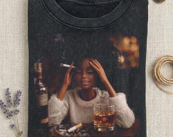 Chemise club pour mamans fatiguées couleurs confort, chemise maman drôle amateur de café, chemise mème poupée en détresse, chemise maternité tendance, t-shirt graphique Mom Life