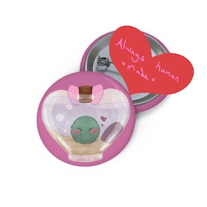 Marimo terrarium pin