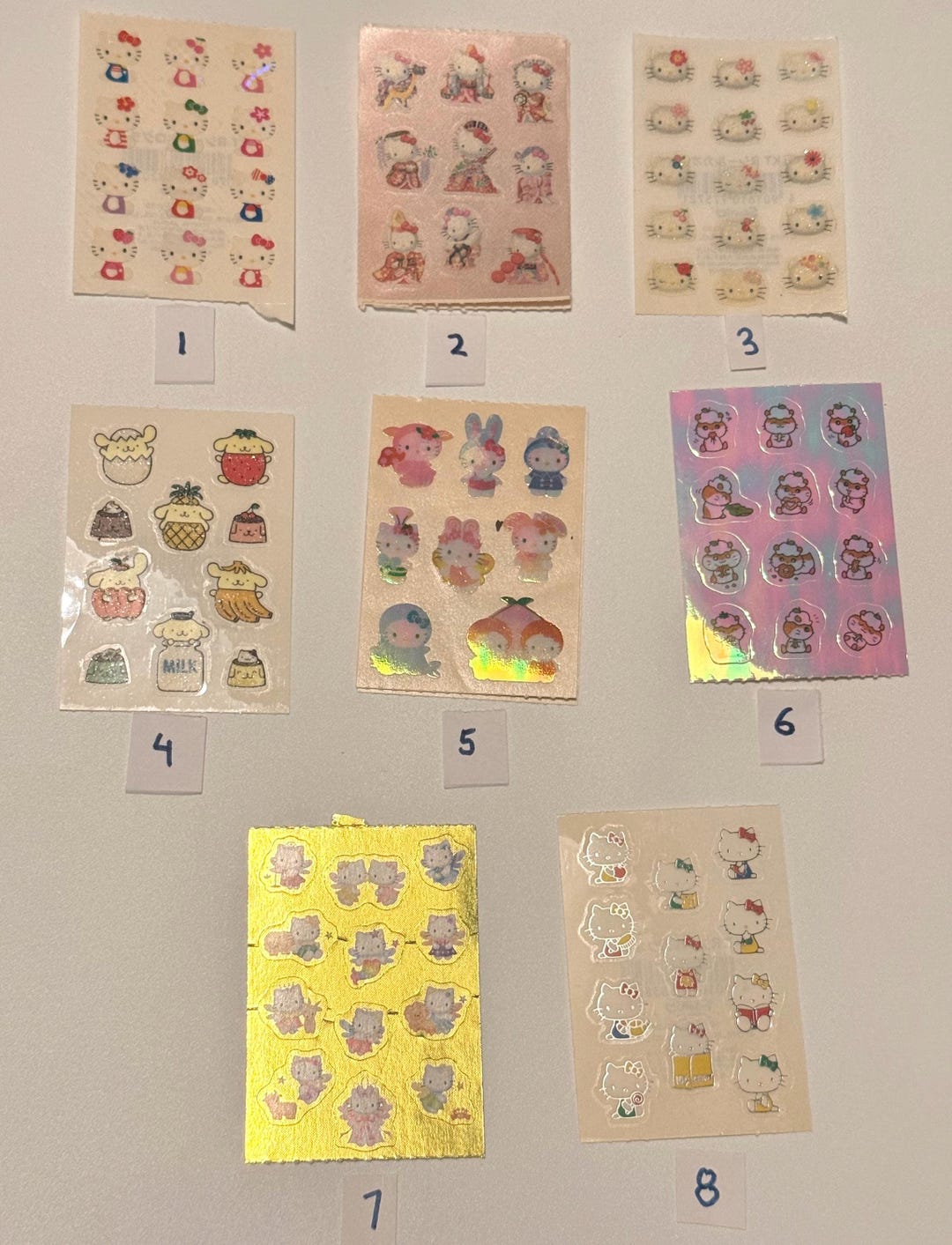 Vintage 2001 Sanrio Sticker Mods You Choose - Etsy