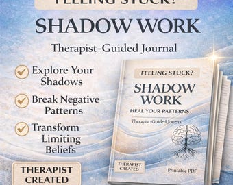 Shadow Work Journal: Therapist-Guided Prompts for Self-Understanding, Emotional Healing