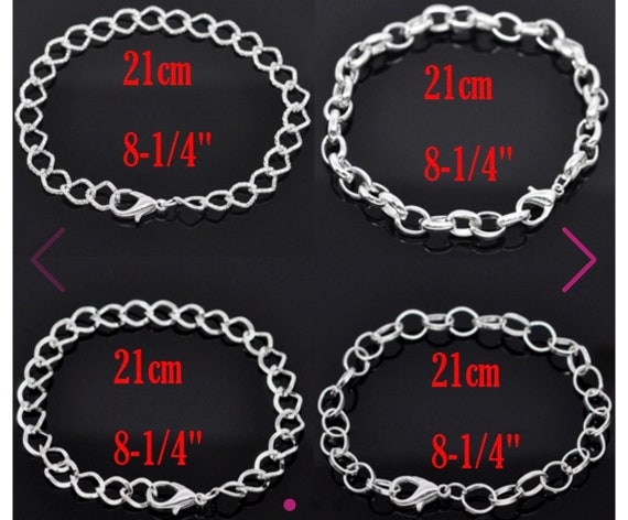 Charm bracelet chain bulk discount