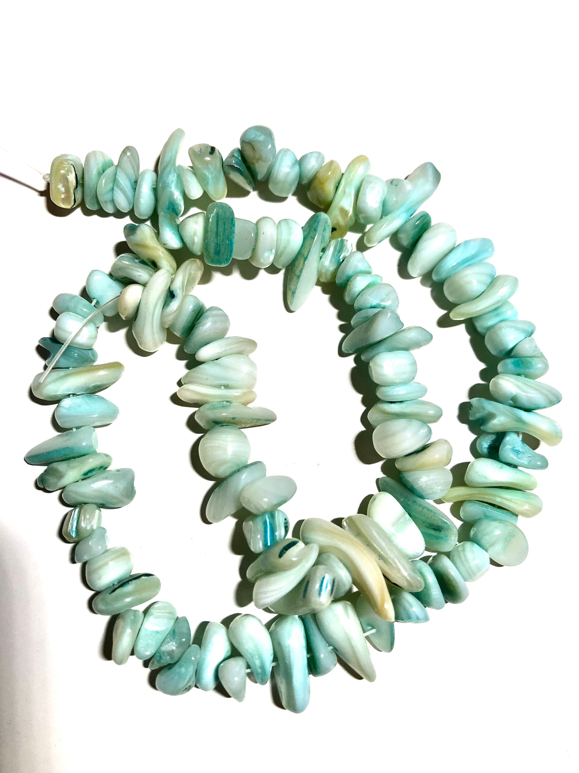 Dyed Freshwater Shell Bead Strand: Mixed Color Chip Beads - Etsy