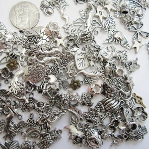Liquidation Bulk Charms Lot, pendant charm mix, assorted charms or request some themes image 5
