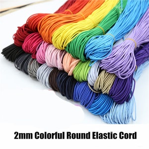 2mm Elastic Cord Color 