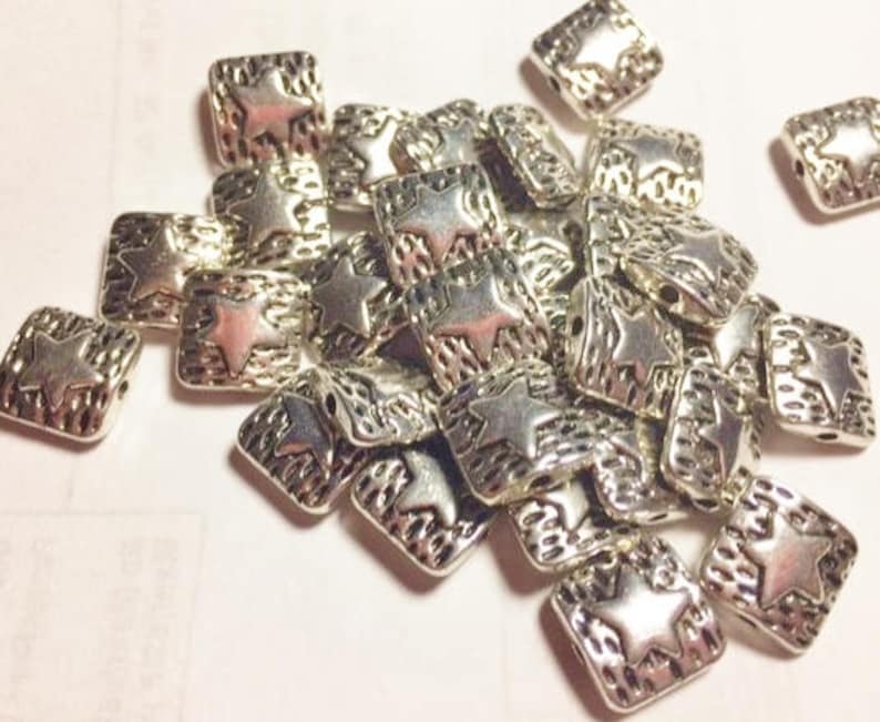 Bulk SPACERS Findings Charm Lot Silver Tibetan Silver Gold Etsy