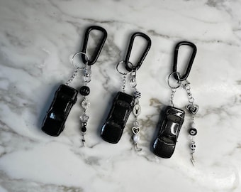 Handgemaakte Nissan Skyline GT-R Fast and Furious Hot Wheels Screen Time-sleutelhanger voor autojongens / automeisjes