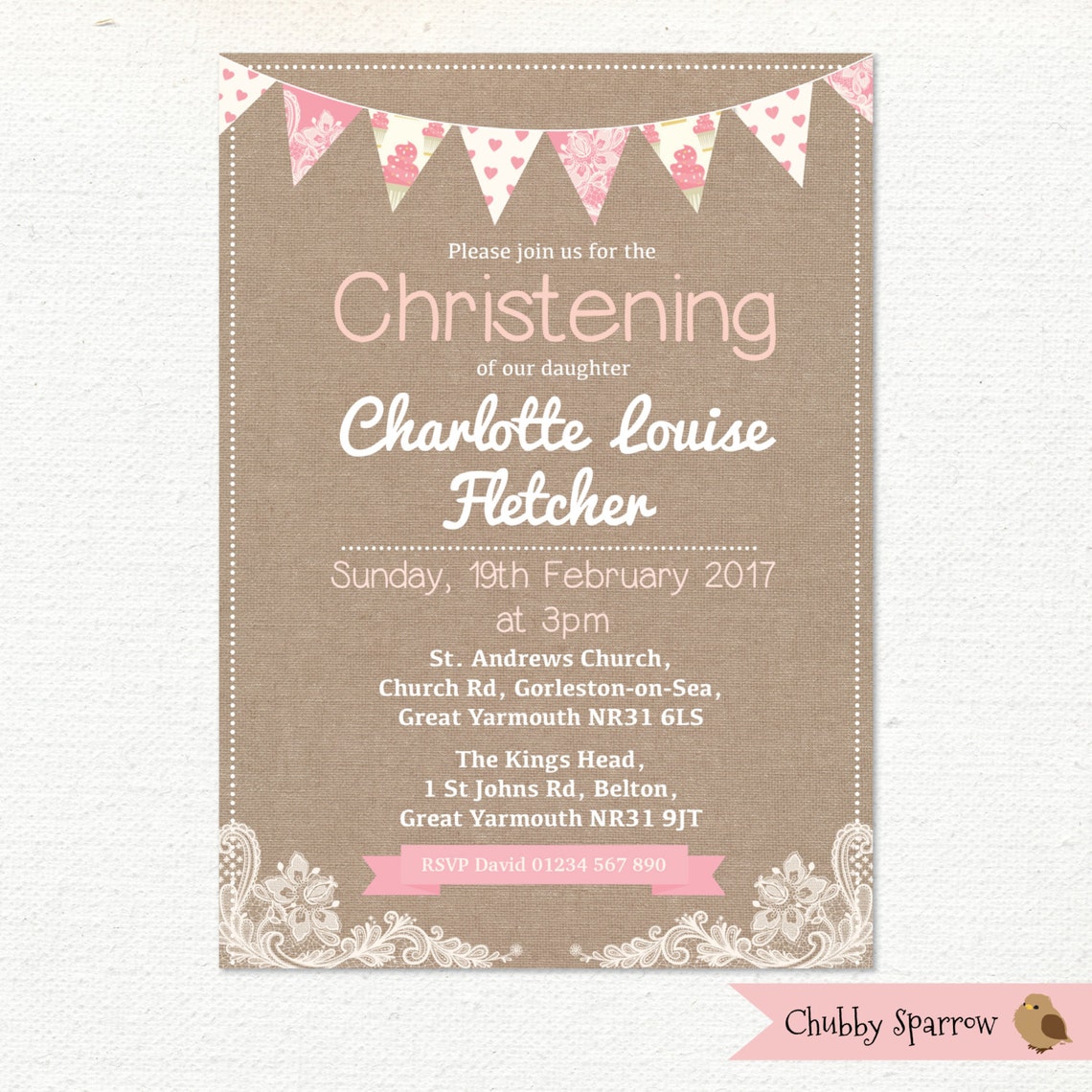 Christening Invitation Baptism Invitation Girls Baby Babies Etsy UK