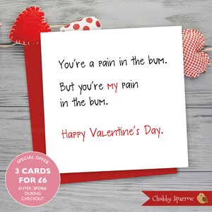 Grappige Valentines Card, vriend, vriendin, vrouw, man, partner, wenskaart, Valentijnskaart, liefde grappige kaart, sarcastische kaart