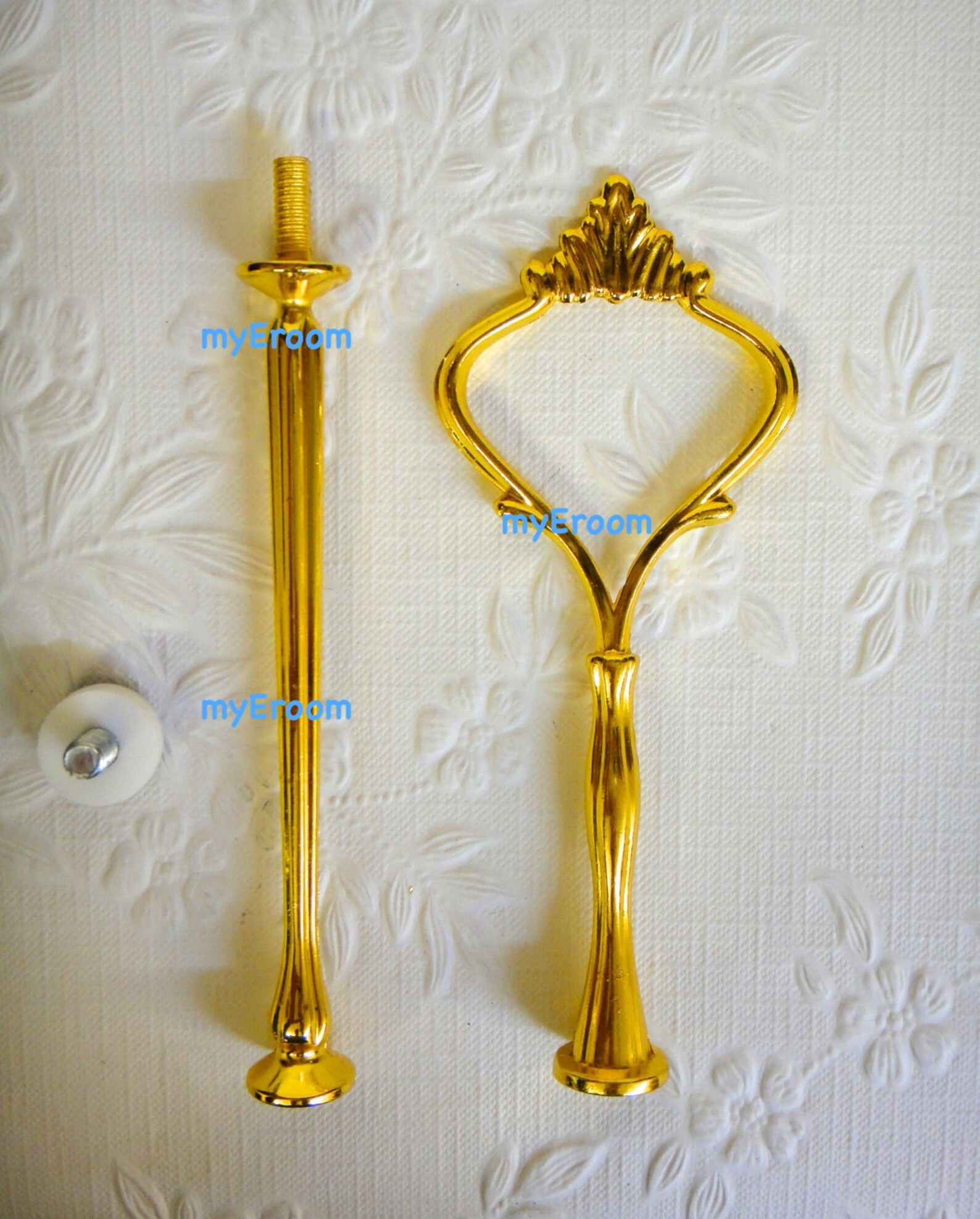 2 Tier Cake Stand Fittings HEAVY Handles for DIY You Choose Etsy