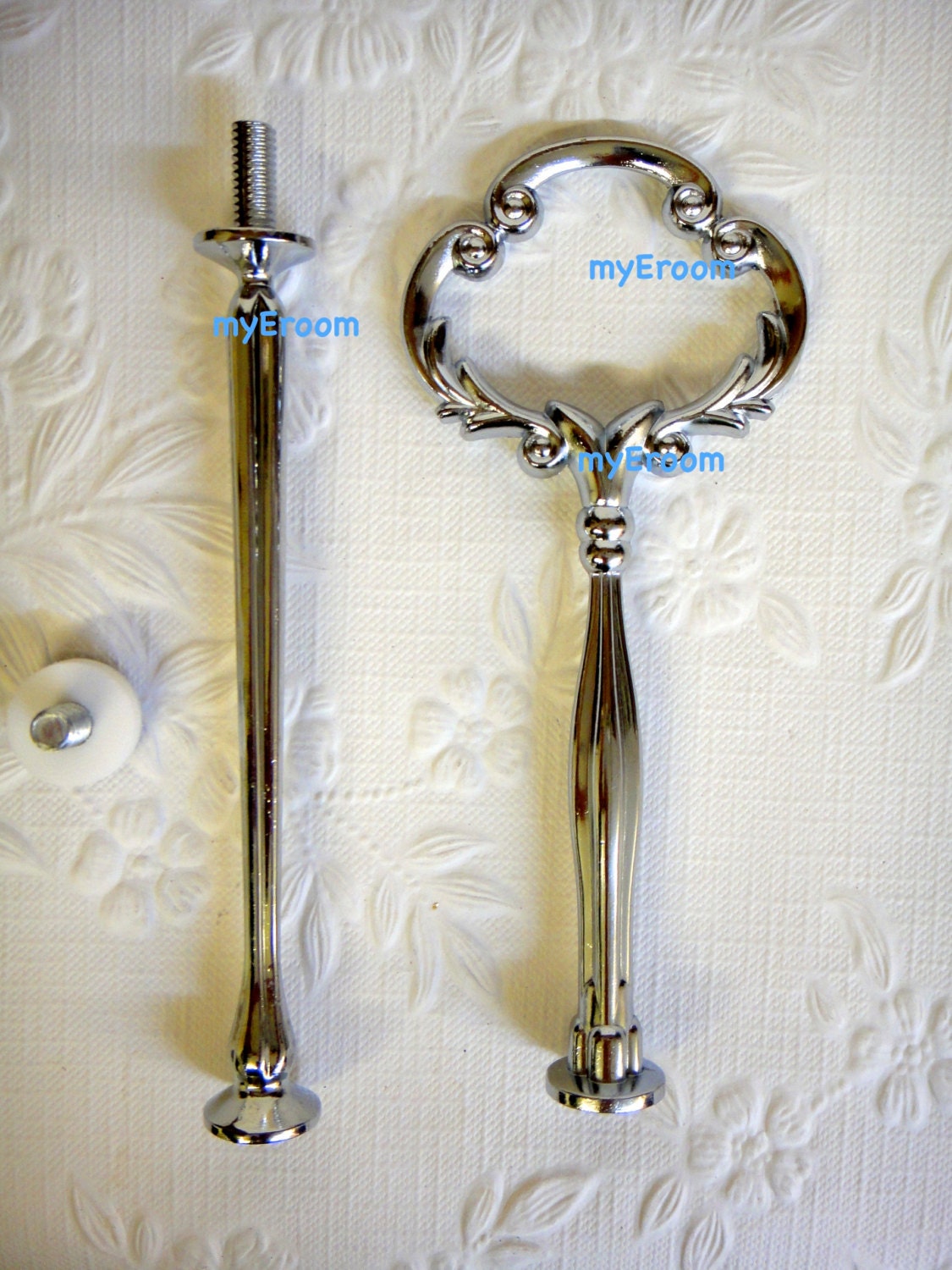 2 Tier Cake Stand Fittings HEAVY Handles for DIY You Choose Etsy