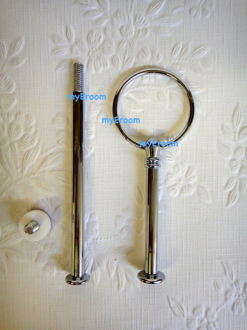 2 Tier Cake Stand Fittings HEAVY Handles for DIY You Choose Etsy
