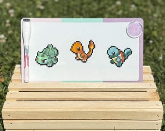 Diamond Art Magnet || Gen 1 Starters