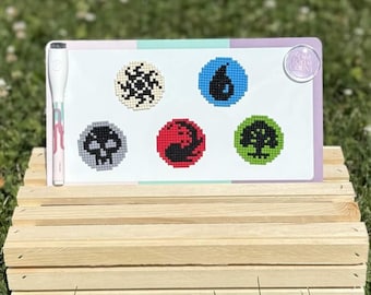 Diamond Art Magnet || Mana Symbols