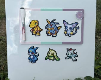 Diamond Art Magnet || Digital Monsters