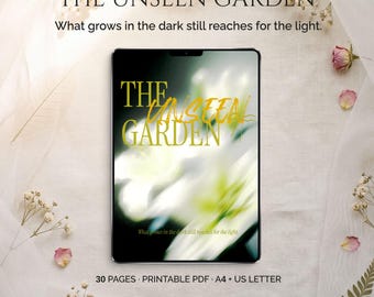 Shadow Work Journal, Inner Child Healing Workbook, Guided Shadow Work Prompts, Digital Mental Health Journal, GoodNotes PDF, Unseen Garden