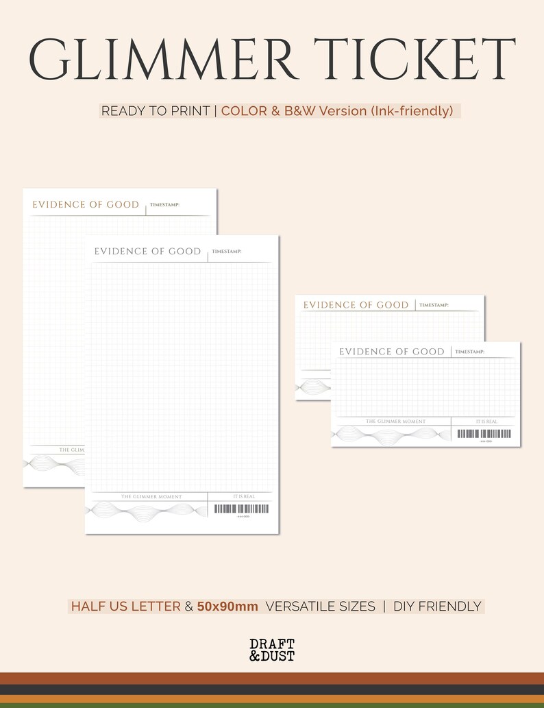 Glimmer Worksheet.pdf Nervous System Healing Glimmer Ticket, Emotional Regulation Tracker ...