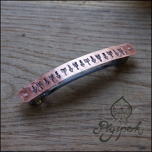 Arrows... - Copper hair clip